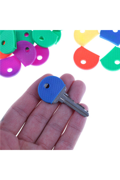 Choice 10 قطع 10 قطع/مجموعة أغطية مفاتيح عشوائية حلقة مفاتيح توبر أزياء مجوفة...