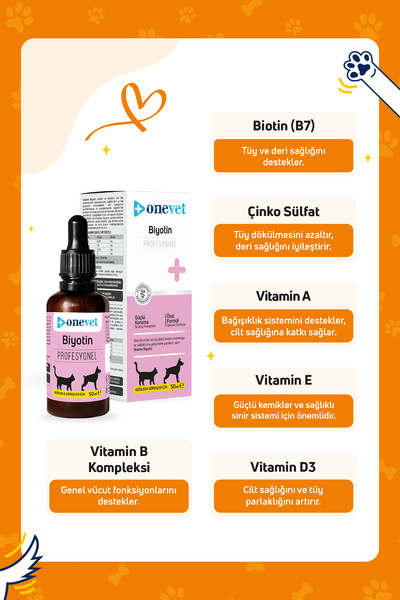 Gimcat Malt Soft Extra 100 Gr + OneVet Multivitamin Paste 100 Gr + Biotin 50 Ml + Omega 3 250 Ml
