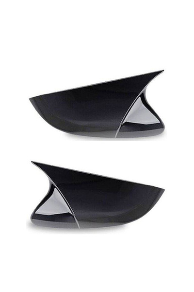 autovision Peugeot 508 2019-2023 Yarasa Ayna Kapağı Parlak Siyah