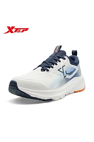Xtep Barbati Pantofi de alergare din pânză albi/indigo 6912670815683