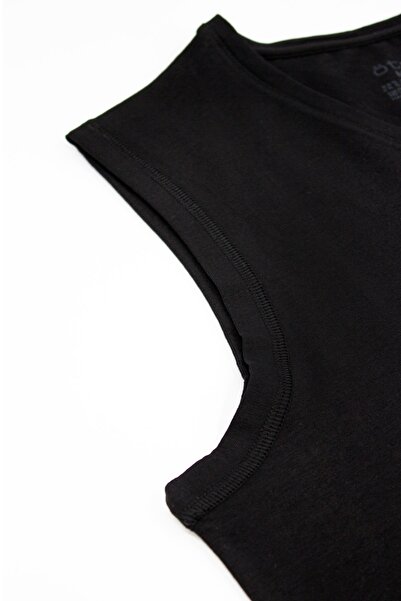 Öts Чоловічий спортивний светр з V-подібним вирізом і без рукавів (96% бавовна, 4% еластан)