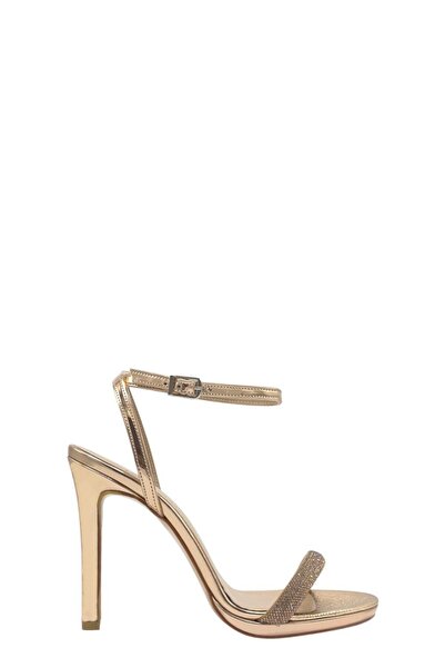 Moulin Shoes حذاء نسائي بكعب عالي من روز آينا بتصميم حجر واحد وحزام واحد