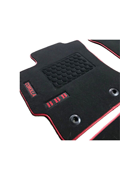 GenelTedarik Oto Halı Paspas Seti Toyota Corolla Verso (2004–2009) Uyumlu | S...