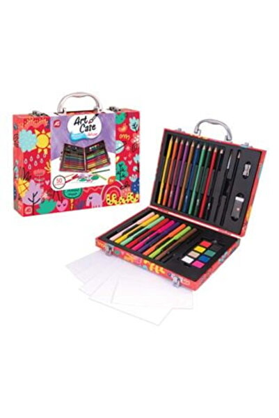 SHOPIENS HappiHobbi Deluxe Kit de colorat din lemn Lumea mea 50 de accesorii ...