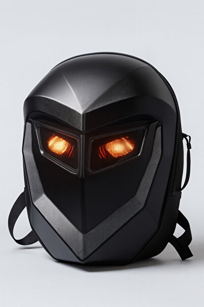 ERKUGO Led Gözlü Motor Sırt Çantası, Ledli Sırt Çantası, Telefon Kontrol / Kask Taşıma Çantası