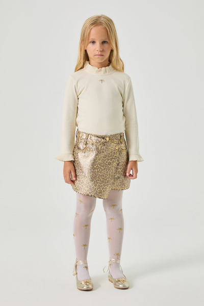 Tyess Girl Patterned Skirt