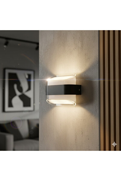 K2 KDA737 Stil Sahibi Dekoratif LED Aplik 10W Günışığı (ABS Kasa)