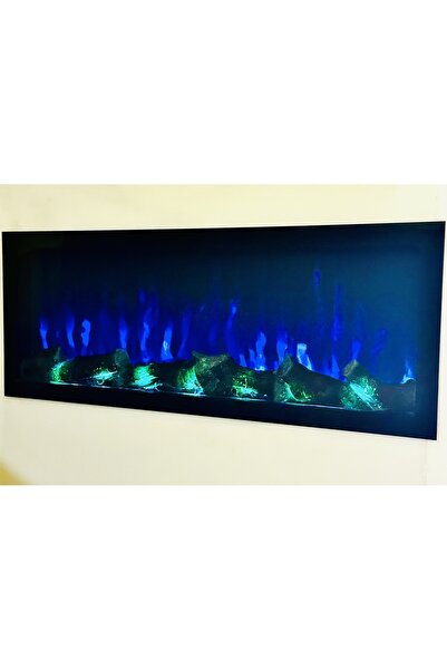 Esha Home 14 EFEKT DEKORATİF ŞÖMİNE BLUETOOOTH+KUMANDA+ÇITIRTI 150x35X16 CM