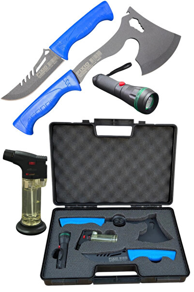 BİTERSE 5 Parça Kamp Seti Fixio FK1013 Acil Durum Hayatta Kalma Seti