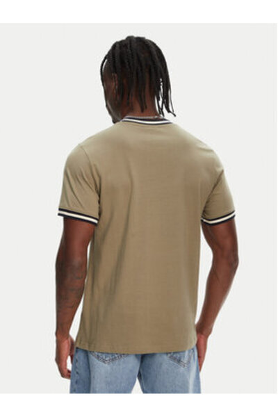 Hunter Ανδρικό T-Shirt πολύχρωμο HUNTER-HARM0032251 DL DEEP LICHEN GREEN