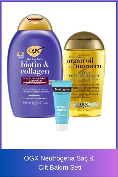 Neutrogena Saç & Cilt Bakım Seti