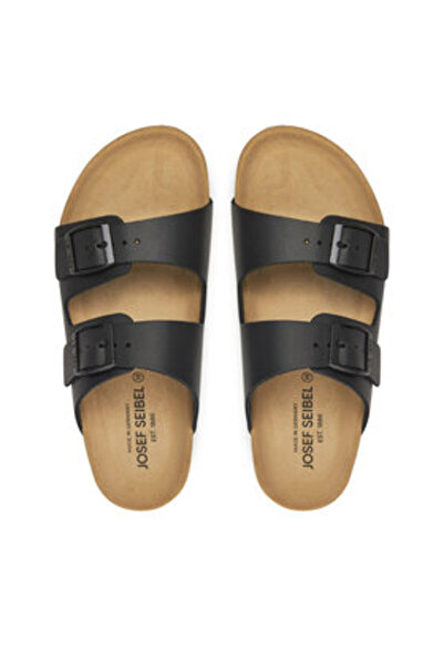 Josef Seibel Γυναικείες σαγιονάρες μαύρες JOSEF SEIBEL-64301 354 SCHWARZ 100