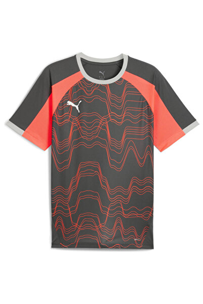 Puma Men's Gray Individualliga Graphic Jsy Jersey 659924-10