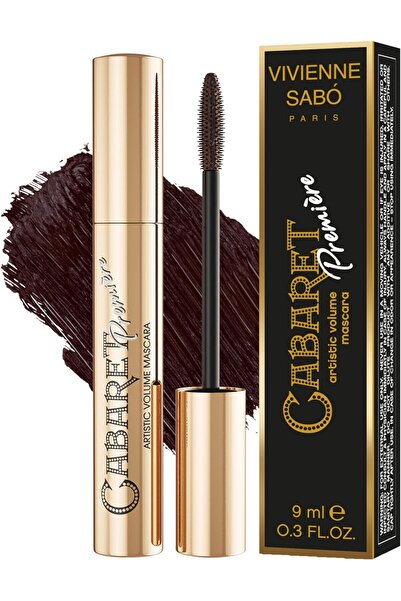 Vivienne Sabo Paris - Classic Cabaret Premiere Mascara for Daily Use, Brown, Made in Europe