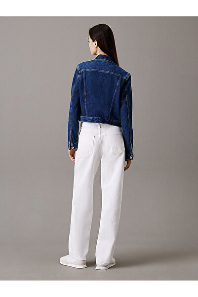 Calvin Klein Women's Cropped 90's Denim Jacket