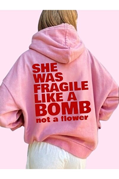 ArtYus Unisex Bomb Colorful Special cu imprimeu Bumbac supradimensionat cu gl...