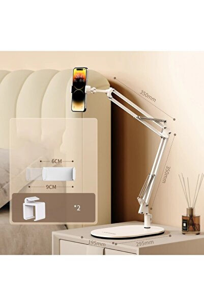 Choice حامل هاتف علوي، حامل للكمبيوتر اللوحي، بث مباشر لفيديو، مجوهرات فاخرة ...