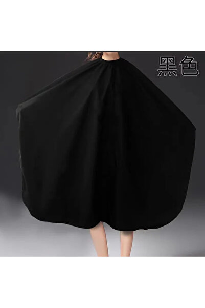 Choice رداء قص الشعر أسود 140*120 سم، رداء صالون حلاقة، رداء تصفيف الشعر، قماش مقاوم للماء لقص الشعر
