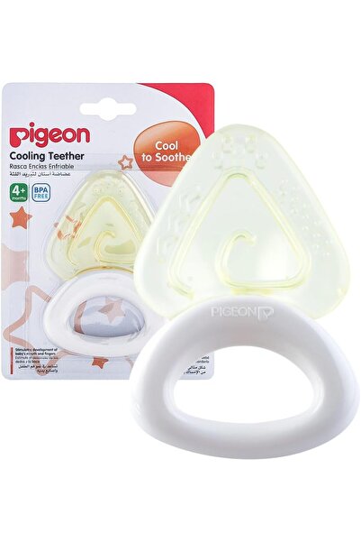 Pigeon Cooling Teether Triangle - Pack of 1 Yellow