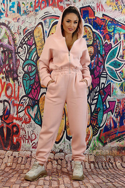 WildFashion Casual tracksuit made of fluffy and warm material U859-5112