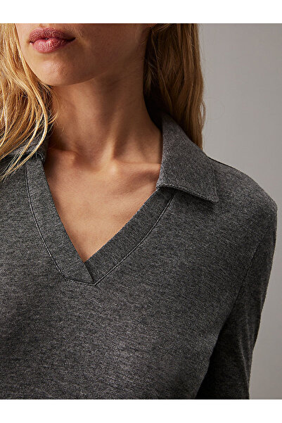 Calvin Klein Women's Wool Blend Jersey Dress