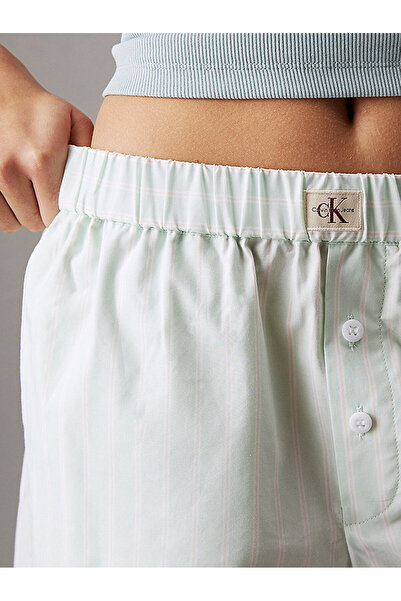 Calvin Klein Women's Summer Poplin Boxer Shorts