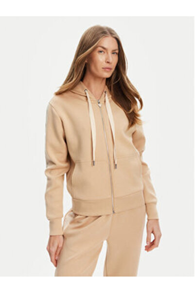 Guess Hanorac bej pentru femei W5YQ05KBYE2