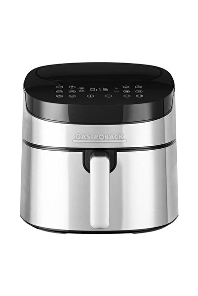 GASTROBACK Friteuză cu aer cald, Gastroback, Airfryer Air Pro XXL, 1800 W, 6,5 litri, oțel inoxidabil