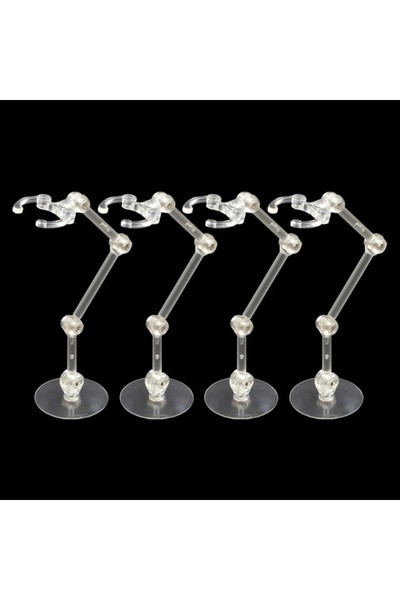 Choice 4 قطع 1/4 قطع حاملات دمى حامل عرض الشكل قاعدة عمل لنموذج روبوت SHF 1/144