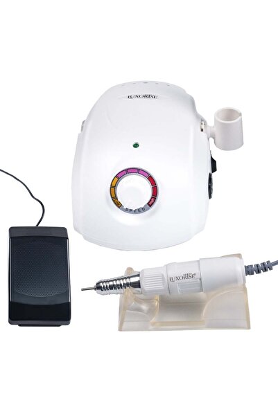 LUXORISE Marathon PRO Professional Electric File - LUXORISE, 35,000 RPM - White