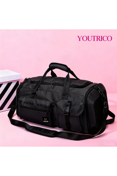 Youtrico Outdoor sports,gym bag,double-shoulder bag,waterproof,wet&dry separate,put shose