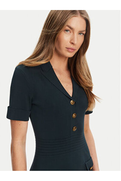 Guess Women's Knitted Dress Green W5YK29Z0130