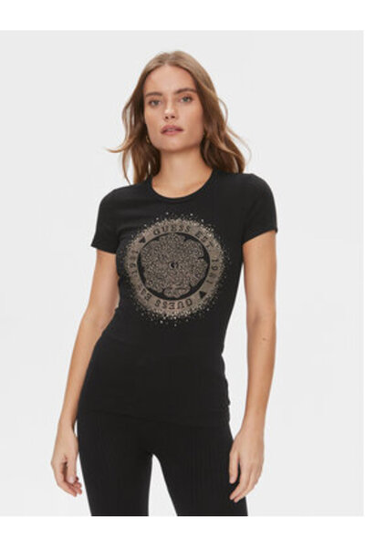 Guess Tricou damă negru W4RI47J1314