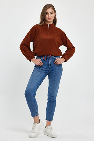 Superlife Дамска блуза с поло поло и поло поло spr24pwk99