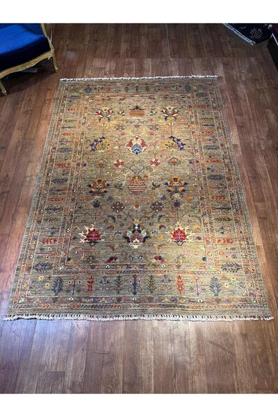 İpek El dokuma Afgan halısı