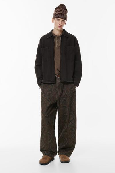 Pull & Bear Fermuarlı Cepli Gömlek