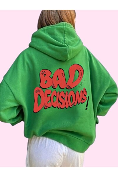 ArtYus Unisex Bad Decisions Colorat Personalizat cu imprimeu Bumbac supradime...