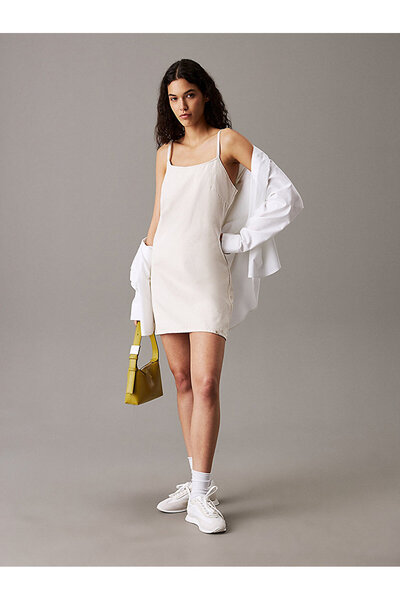 Calvin Klein Women's Iconic Denim Mini Dress