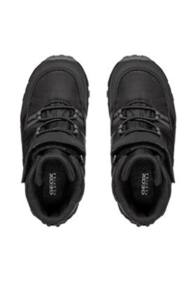 Geox Μπότες για αγόρια μαύρες GEOX-J HIMALAYA BOY B ABX J46FRD 050FU C9999 M