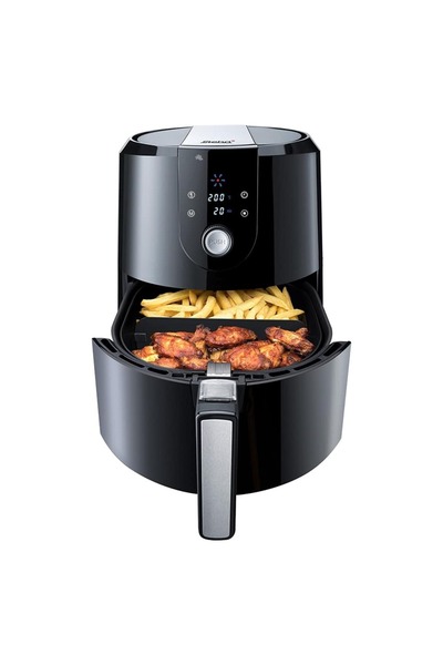 Steba Germany Friteuză cu aer, Steba Germania, HF 5000 XL, 1800 W, 5,2 litri, neagră