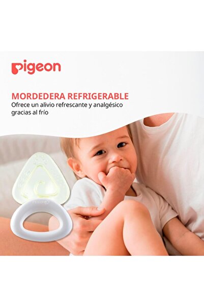 Pigeon Cooling Teether Triangle - Pack of 1 Yellow