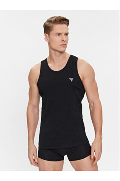 Guess Men's Tank Top Black U97M02KCD31