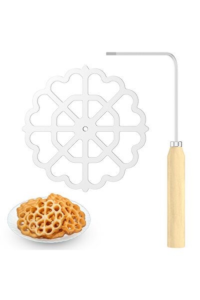 Choice قوالب صنع الوردة المصنوعة من الألومنيوم من قطعتين، قالب بونويلوس بمقبض، أدوات المعجنات، صانعة البسكويت من أشابام، خبز