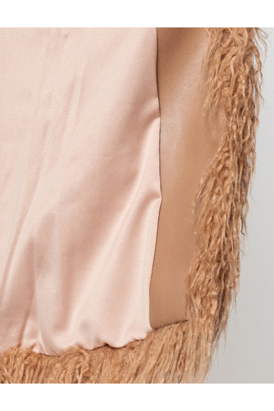 Guess Guess Fur Coat, brown