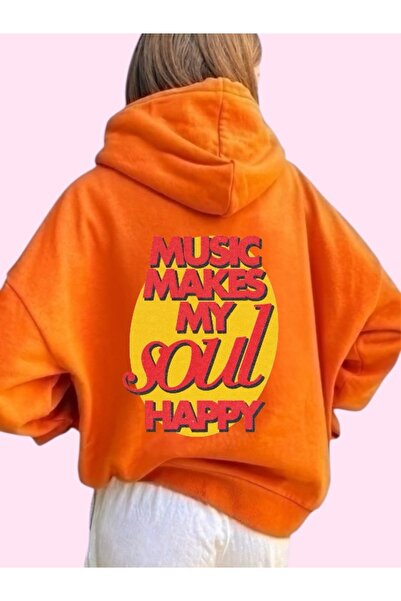 ArtYus Unisex Soul Happy Colorful Special cu imprimeu Bumbac supradimensionat...