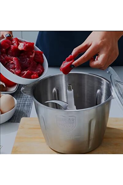 teknotrust Pratik ve şık 5 litrelik 5 bıçaklı mutfak robotu, orta boy ve kullanışlı tasarım