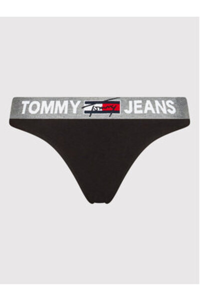 Tommy Jeans Women's Thongs UW0UW02823 Black