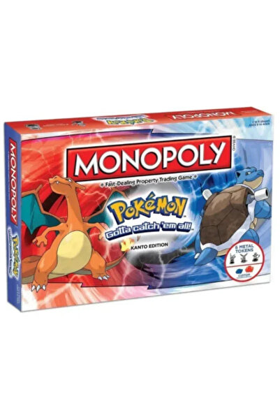 Choice A1 Newest English Version Pokemon Pikachu Monopoly Real Estate For Adults And Children 2-6 People Pa
