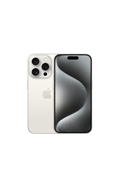 Apple iPhone 15 Pro Beyaz titanyum 1TB MTVD3TU/A - Yenilio Yenisi