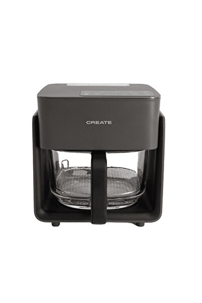 Create Friteuză cu aer cald și abur, CREATE, Air Fryer Mist, neagră
